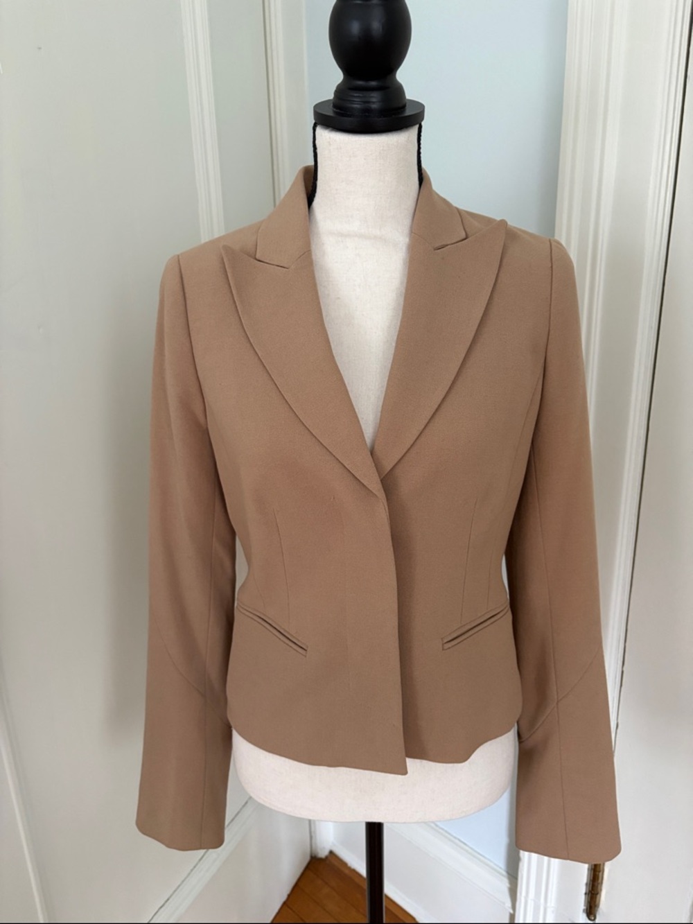 Women's L.K. Bennett Tailored Camel Blazer Jacket